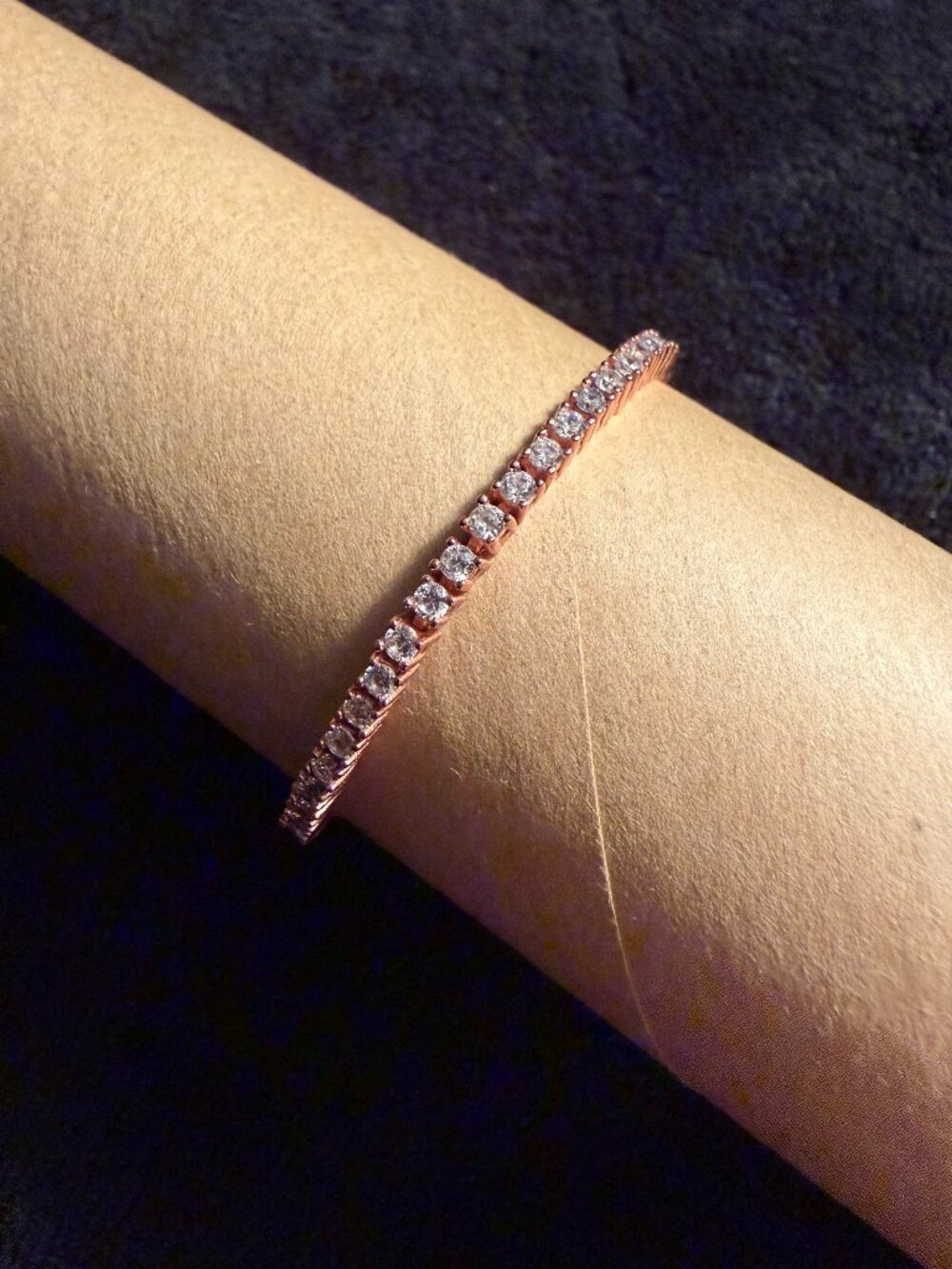Cubic Zirconia Tennis Bracelet